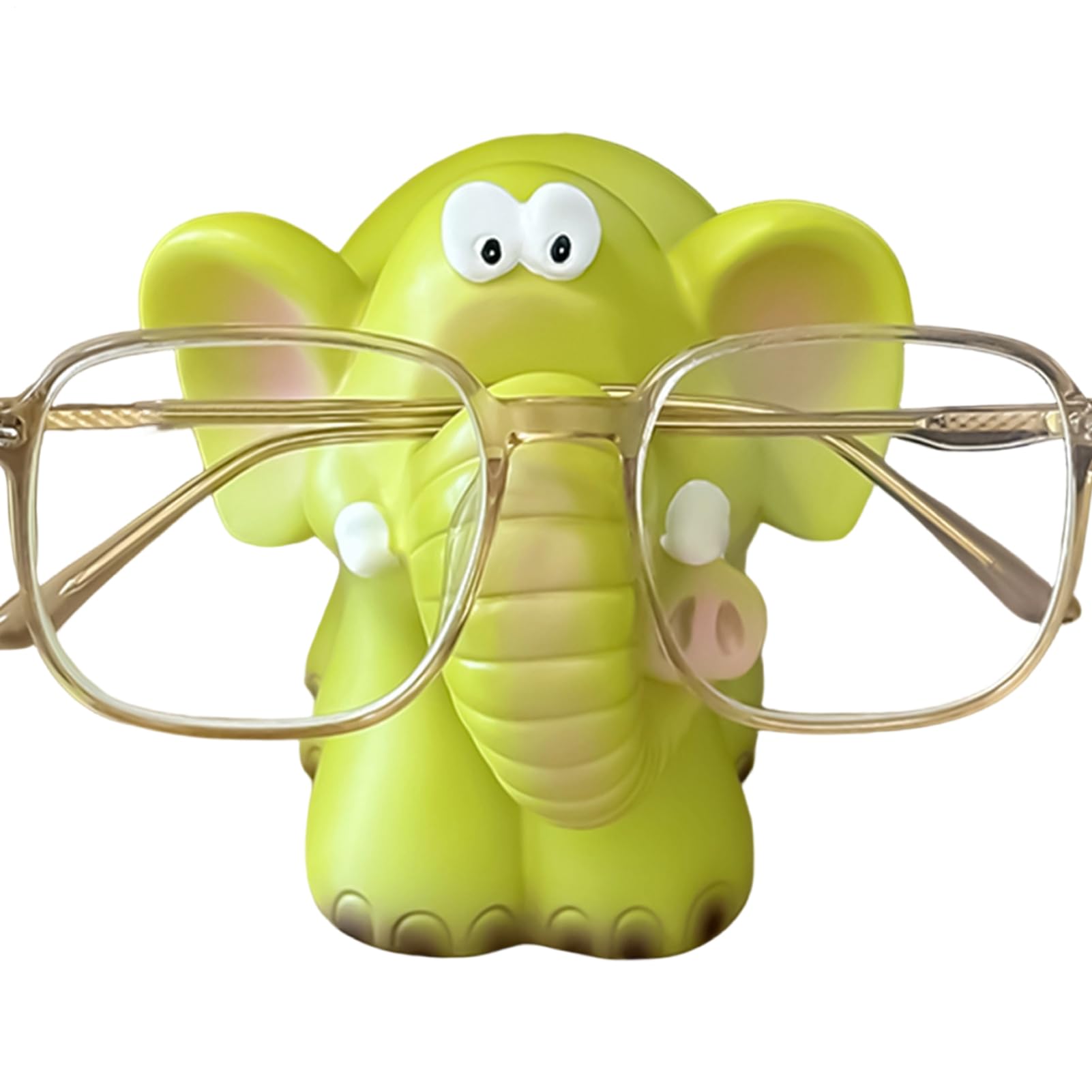 Generico Portaocchiali Elefante - Divertente Animale Portaocchiali Da Scrivania - Supporto Per Occhiali A Forma Di Elefante | Per Scrivania, Casa, Ufficio, Camera Da , Soggiorno