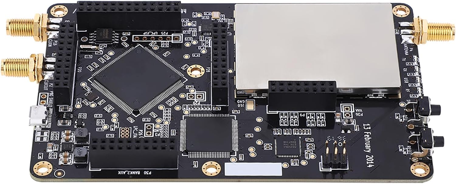 Radio definida por software de código abierto de 1 MHz-6 GHz con placa de desarrollo SDR para HackRF One, compatible con GNU Radio, SDR y más para pruebas y desarrollo