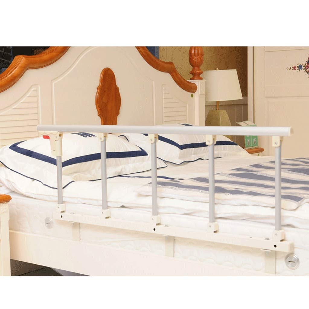 ZBBGTJK Bed Rail Safety Assist Handle Bed Railing Guard Rails For Elderly & Seniors Adults Folding Bedside Grab Bar Bumper Handicap Assistance Devices (Size : 120x40cm)