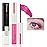 Colored Mascara for Eyelashes with Comb Set,Colorful Waterproof Long lasting Charming Voluminous Mascara for Women Cruelty Free Vegan Eye Makeup (C-1Pc 04berry color, C)