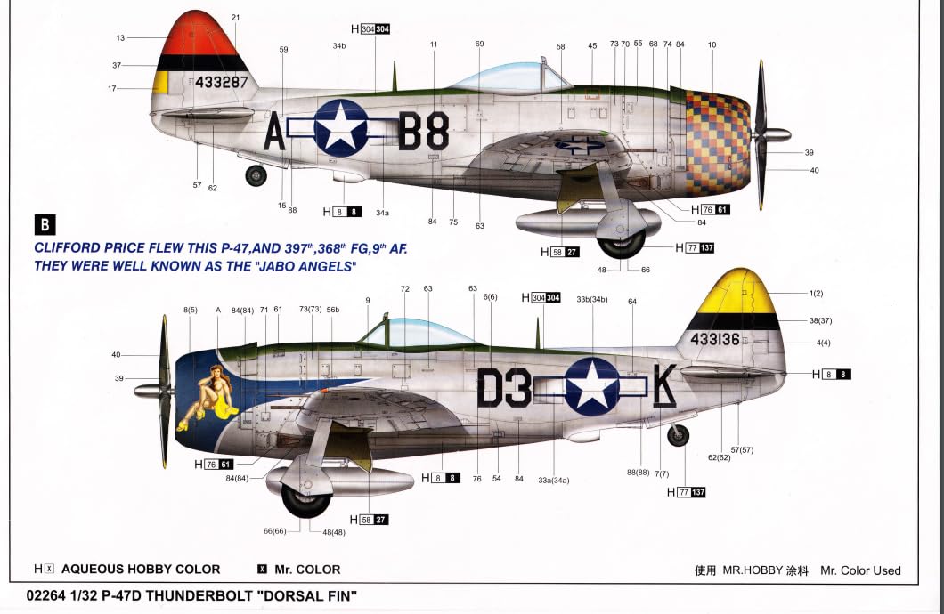 Trumpeter, Avião P-47 D Thunderbolt Kit Trumpeter 1/32