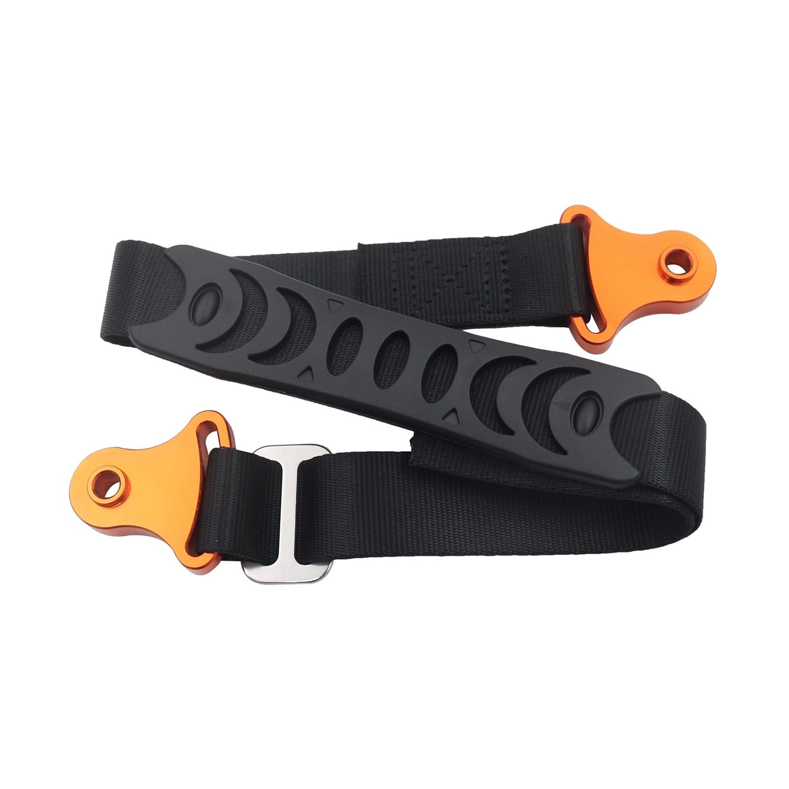 Kickstands Jiffy Stands - Correa de tracción de rescate compatible con CRF YZ KX EXC SX Road Motocross Enduro (trasero A naranja)
