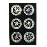 EMF Stickers Blocker Neutralize Shield Protection for Cell Phones cased and Electronic Devices WiFi 5G Tablets Laptops Computers TV Monitors (6 Pcs Sliver)-XH-carpet