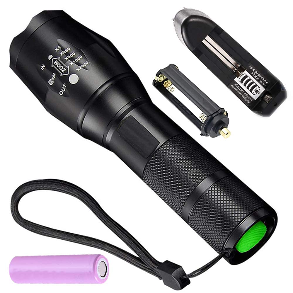 JAMUNESH Rechargeable 5 Mode LED Waterproof 500 Meter 25W Flashlight Torch Zoomable 20W Metal Flashlight Torch LED Torchlight-image-30