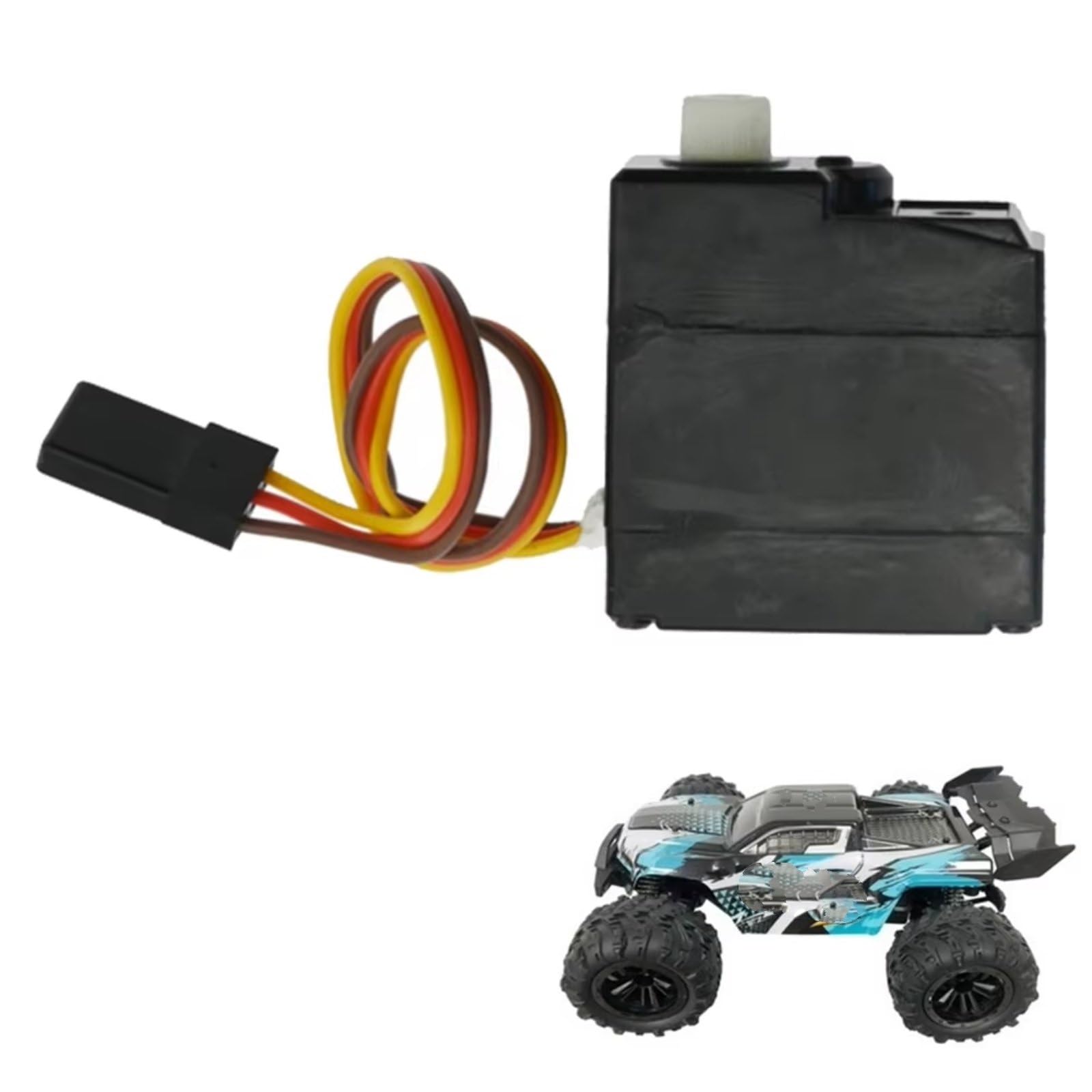 Pour SCY 16101 16102 16103 16201 1/16 Servo Brushless 3 Fils 17G Pièces Et Accessoires Pour Voitures Radiocommandées Brushless Rc Esc Sans Balais
