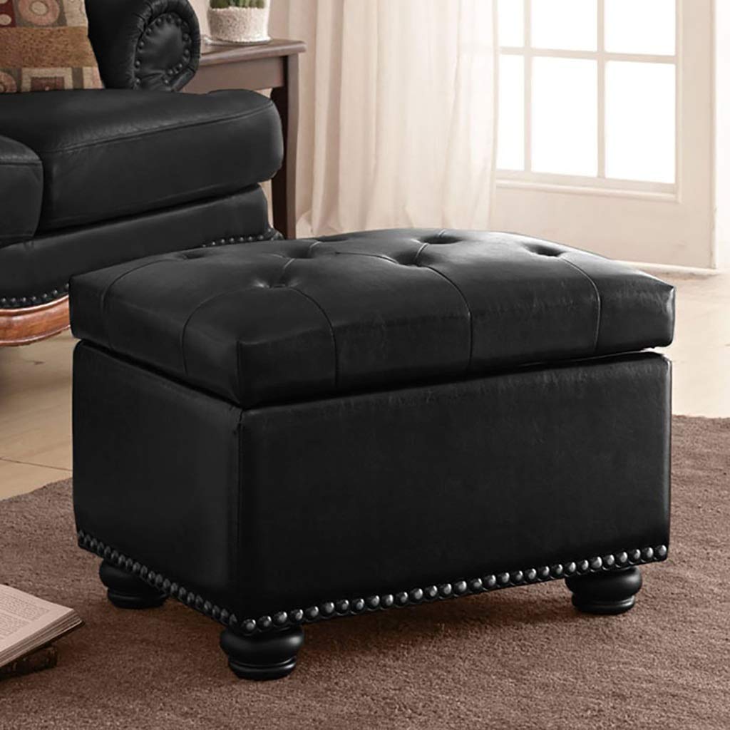 Tabouret d'extrémité de lit élégant pour optimiser le rangement de la chambre
