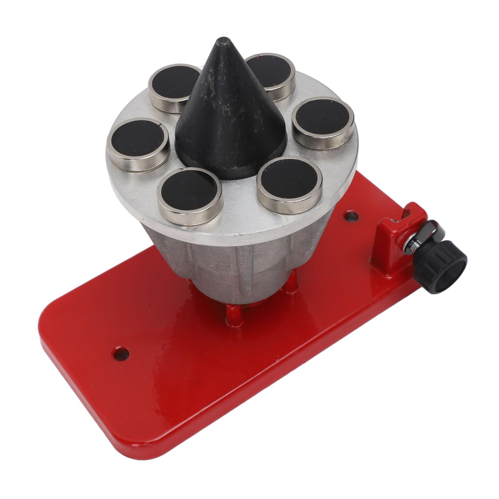 Equilibrador de Cuchillas de Montaje en Pared Material Metálico Resistente para Cuchillas de Cortacésped Troy, Herramienta de Equilibrio Precisa para Jardineros Profesionales
