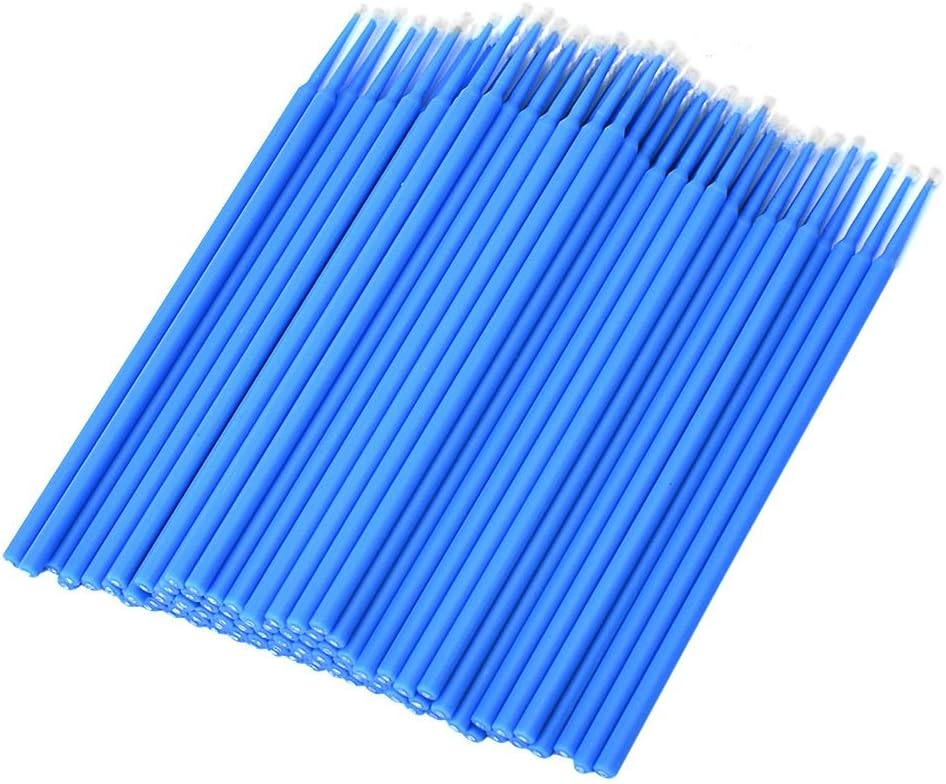 Seeyo 100PCS Cotton Swab Microblading Micro Brushes Applicator Accessories for Makeup Eyelash Extension