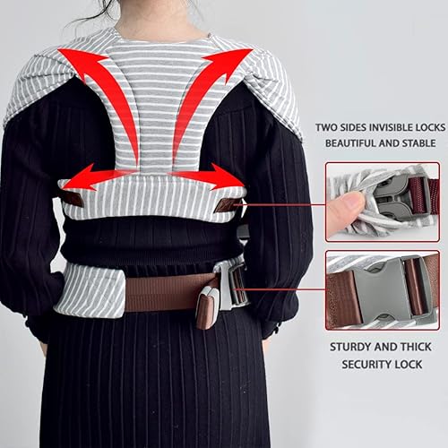 Miniatura 5 de Portabebés para recién nacidos a niños pequeños, envoltura fácil de llevar, soporte suave ajustable para bebé frontal en el pecho, regalos