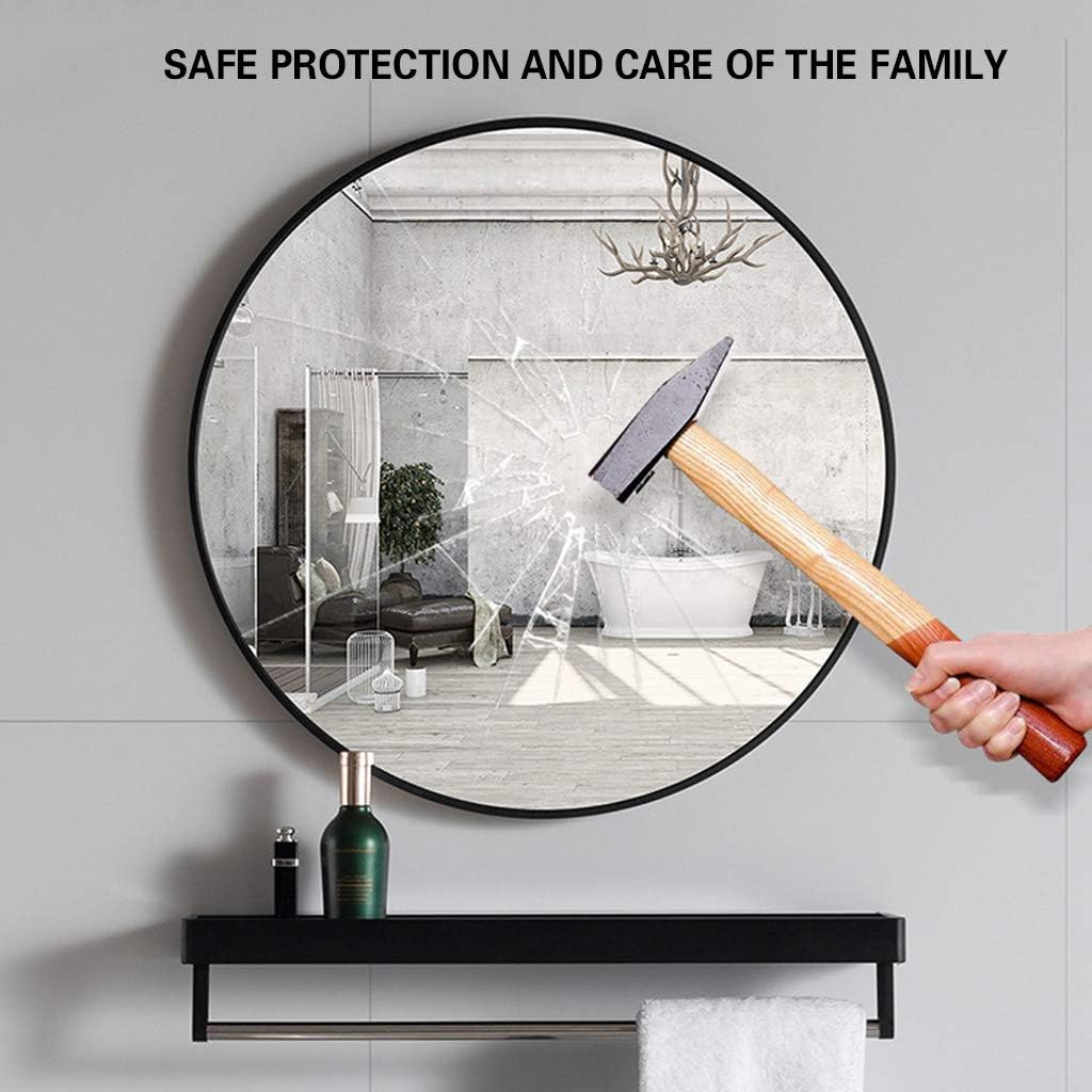 Round Mirror Wall Decoration Bathroom Decoration Mirror Storage Bracket One Thing Dual Purpose Hanging Glass Vanity Shaving Mirror - Gold