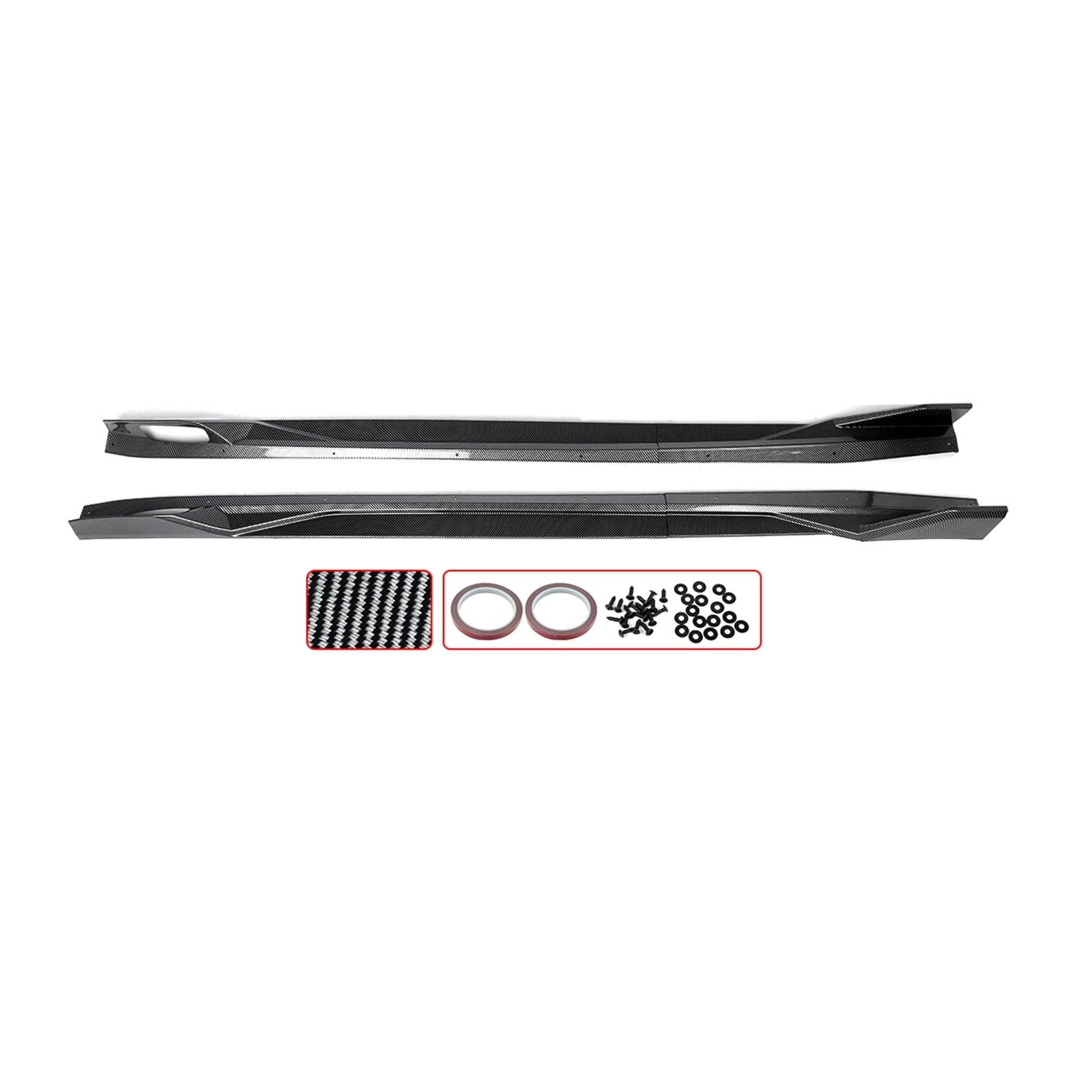 Faldones laterales G05 estilo competición extensión labio rocker panel X5 8