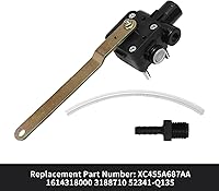 Vista 3 de Anxingo 1614318000 52341-Q135 Válvula de control de nivelación de altura del aire 1614318000 Reemplazo para Ford Freightliner Kenworth XC455A687AA