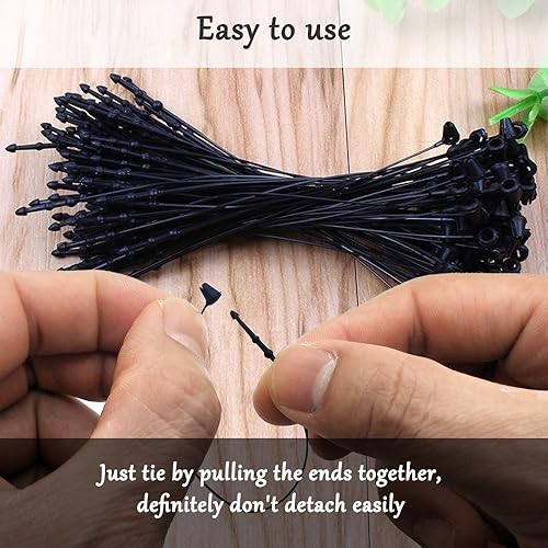 Miniatura 3 de 5000 unidades de cierre de plástico con cierre a presión, etiqueta de plástico de 5 pulgadas, etiqueta de cierre a presión para etiquetas colgantes,