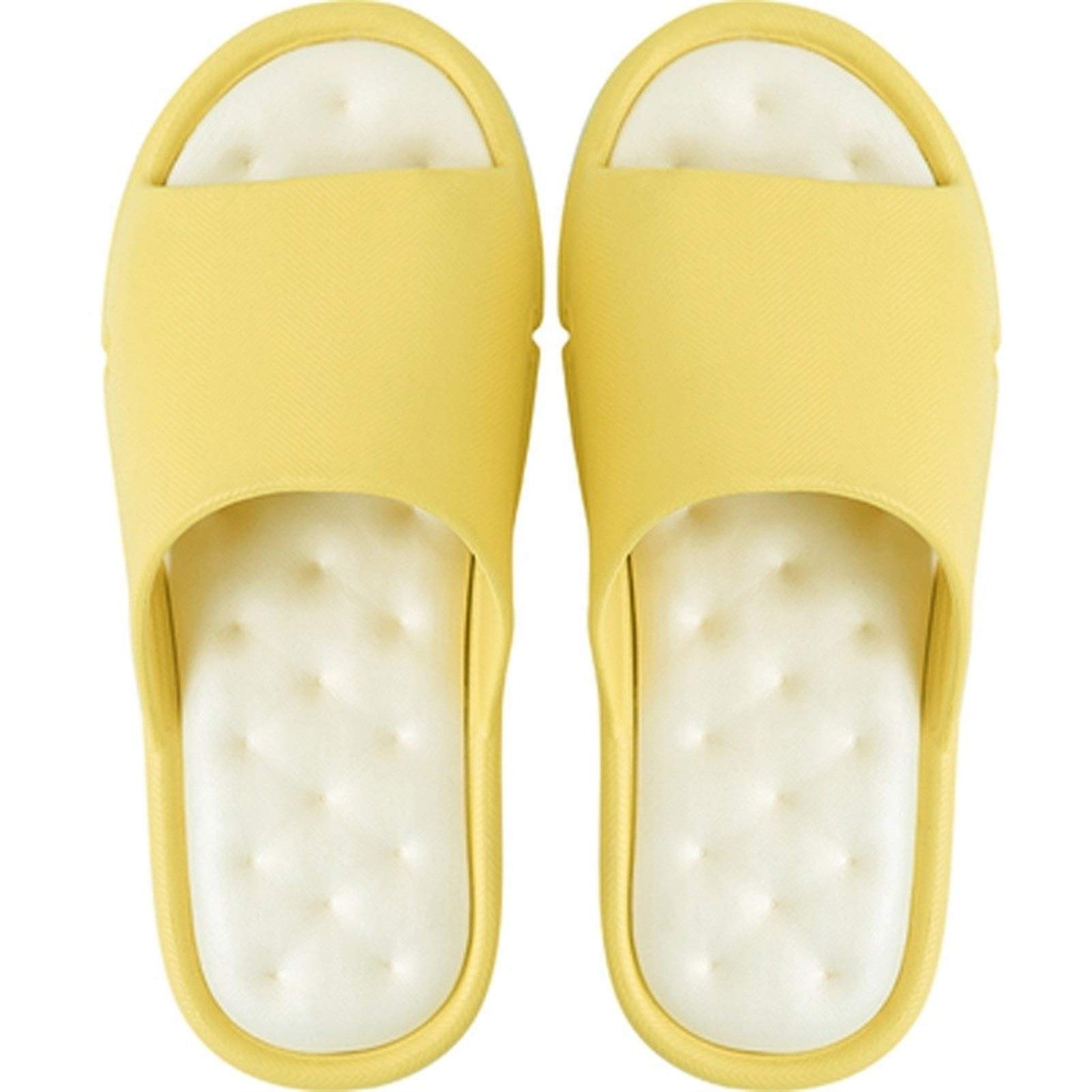Casa Pantuflas Sandalias Ducha Sandalia de los Deslizadores de Secado rápido Baño Zapatillas Zapatillas Suavemente único Punta Abierta de Zapatillas de casa Zapatos de Playa