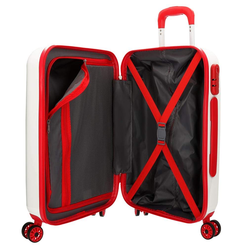 Disney Il Re Leone Trolley cabina Rosso 37x55x20 cms Rigida ABS Chiusura a combinazione numerica 34L 2,6Kgs 4 doppie ruote Bagaglio a mano