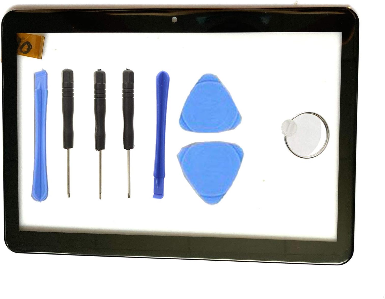 EUTOPING R New Touch Screen Panel digitizer Replacement for 10.1 inch ONN ONA19TB003 with SlyPry Opening Tool kit