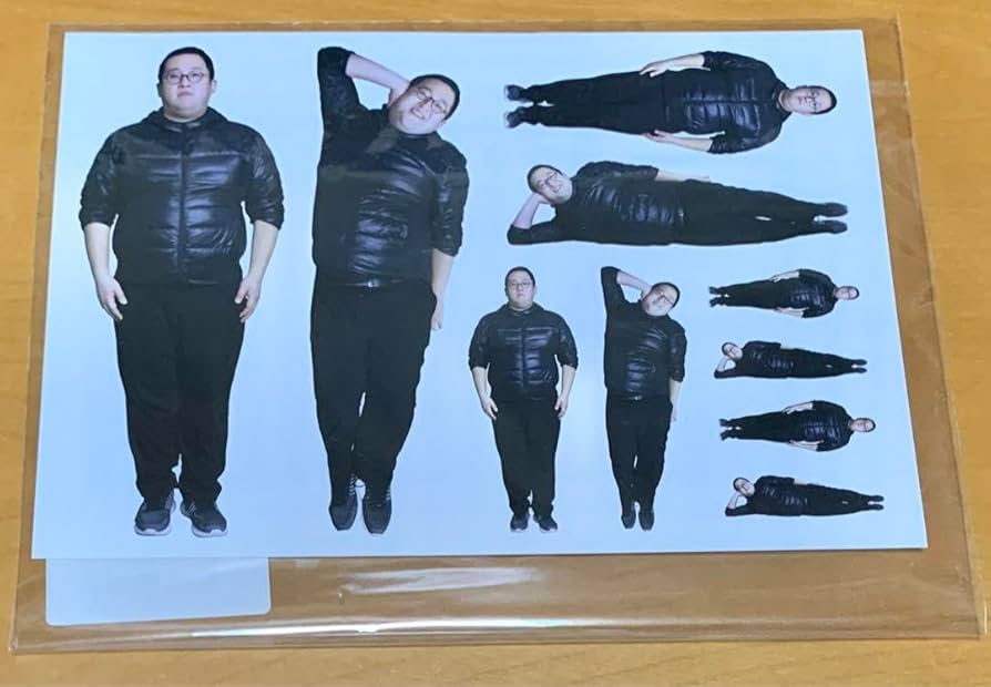バキ童　ステッカー　アクスタ　バッチセット　ヴィレッジヴァンガード商品　未開封 バキ童ステッカーアクスタバッチセットヴィレッジヴァンガード