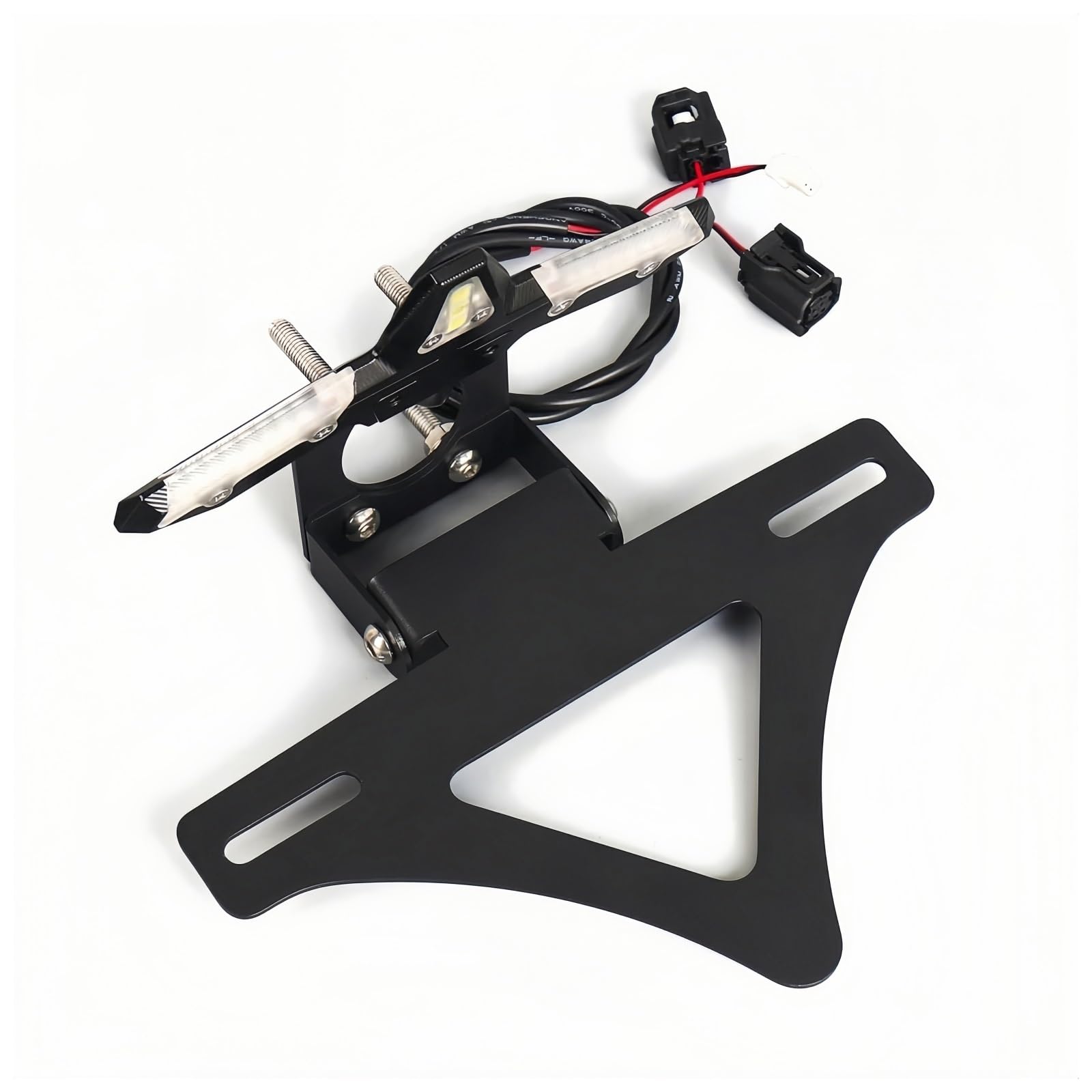 Soporte para matrícula de Moto Portamatrículas de Motocicleta para Giro para señal LED Integrado para YZF R6 2015-2025