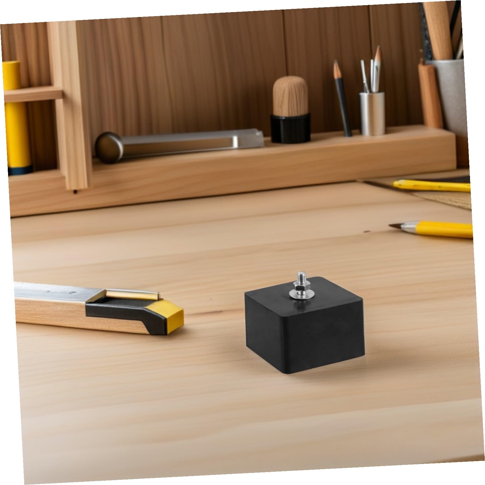 Almohadilla de Amortiguación Aire Acondicionado 4piezas Goma Negro | Soporte Antivibración Aire Acondicionado, Decoracion Verano, Exterior y Hogares