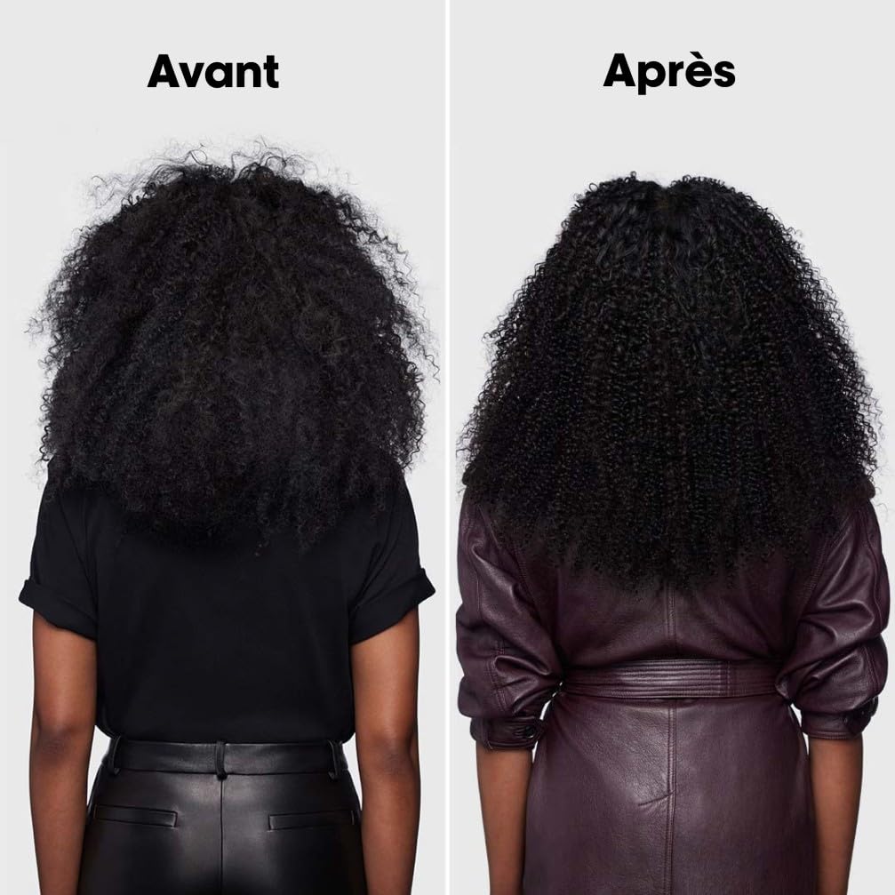 L'OREAL PROFESSIONNEL - Crème Cheveux Bouclés Hydratante Intensive Curl Expression - Soin Sans Rinçage Cheveux Bouclés, Frisés & Crépus - Hydratation 24H & Thermoprotection - Glycérine & Urée- 200 ml