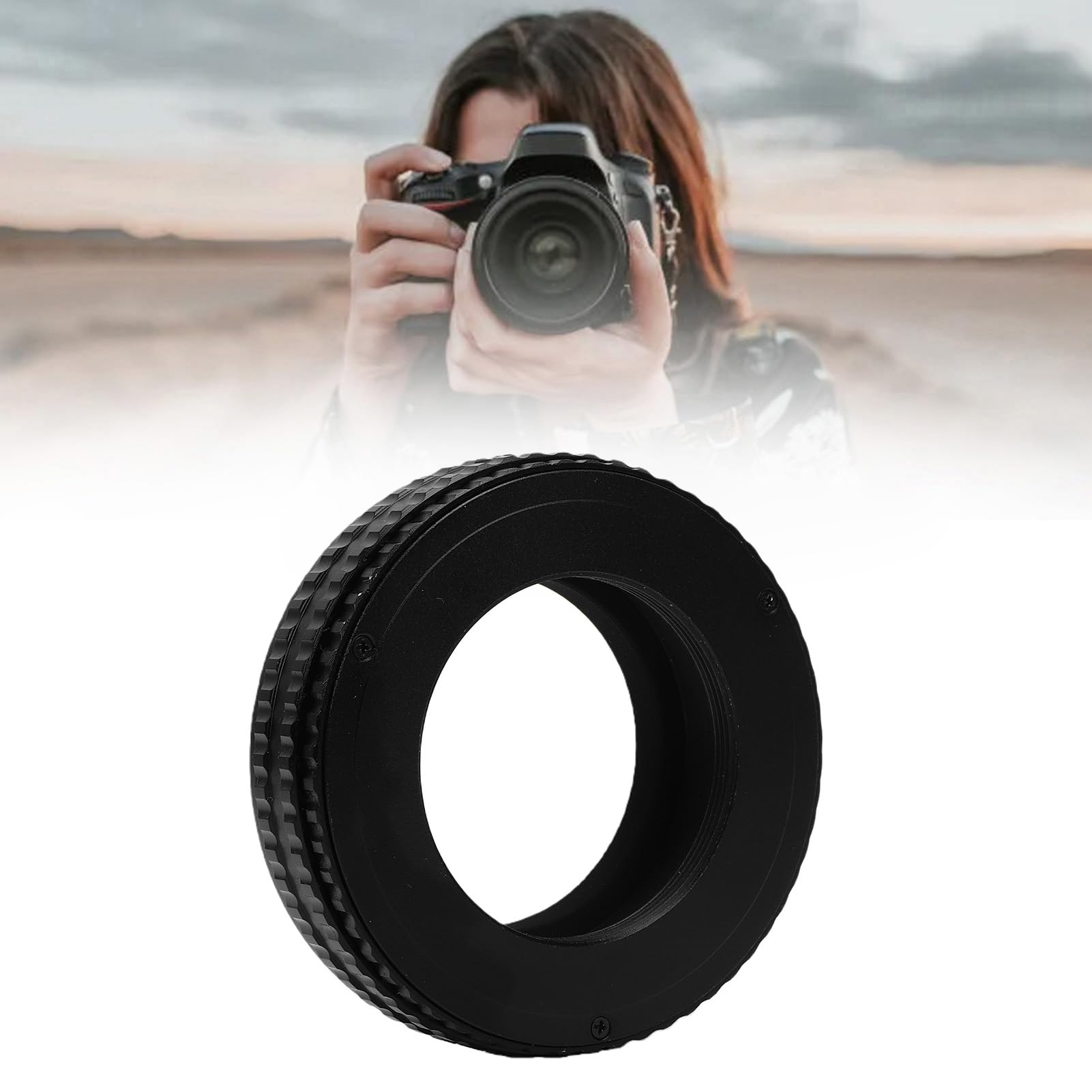 Adattatore per Obiettivo, Attacco da M42 a NEX con Campo di Messa a Fuoco da 17-31 Mm per Obiettivi Vintage e Moderne Fotocamere Mirrorless