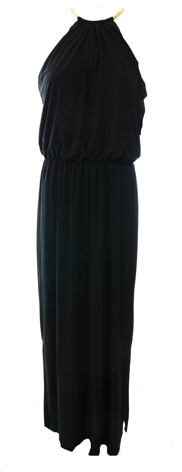 halter chiffon prom dress A-Line/Princess Halter Neck Sleeveless Chiffon Prom Dresses with Flowe main image 0