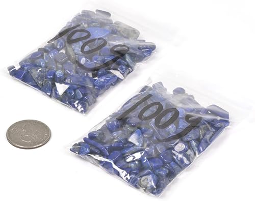 Vista 70 de Justinstones Chips pulidos de hematita triturada piedra rodada adornos curativos de cristal 3.53 oz