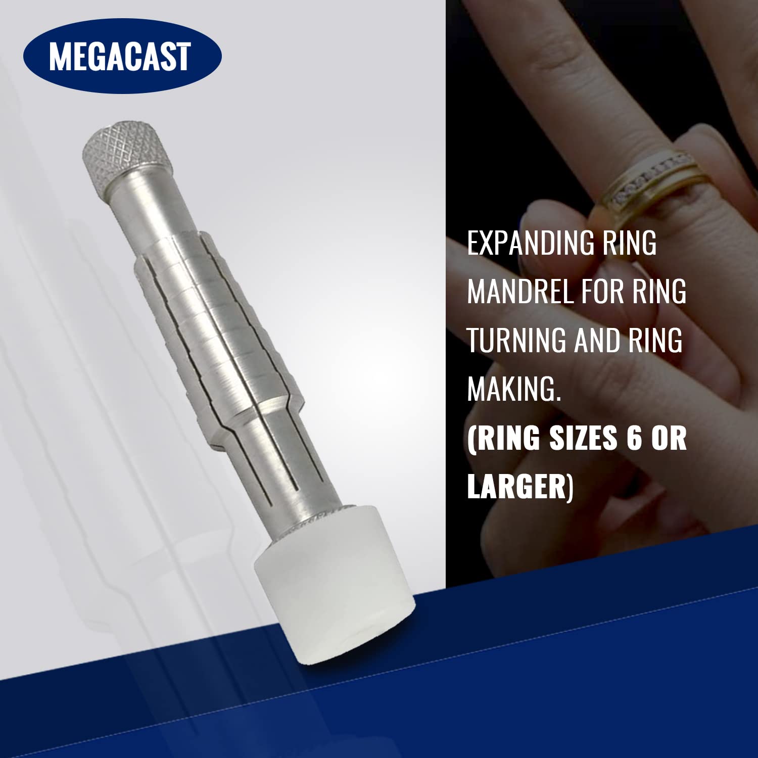 Blасk Frіdау Clеаrаnсе MegaCast Metal Ring Stretcher Rathburn 6-1/2 Inches