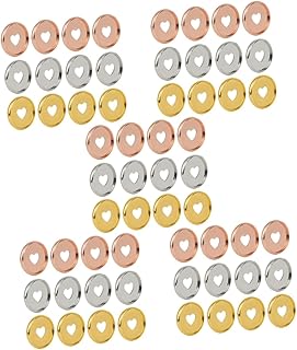 Abaodam 150 Peças Fichário De Buraco De Cogumelo Mini Clipes De Fichário Anéis De Chaveiro Mini Fichários Anéis De Álbum De Fotos Discos De Anel De Ligação Discos De Expansão Discbound