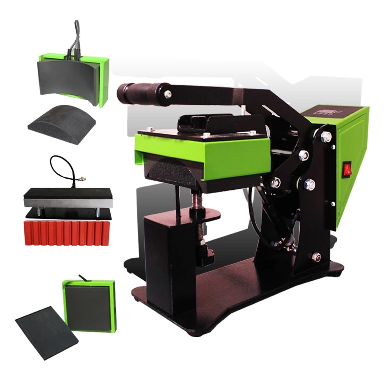prasa termiczna, 3w1 Combo prasa termiczna 10w1 do pióra, czapka z daszkiem Logo DIY etykieta na koszulkę sublimacja automatyczne otwieranie maszyna przenoszenia ciepła