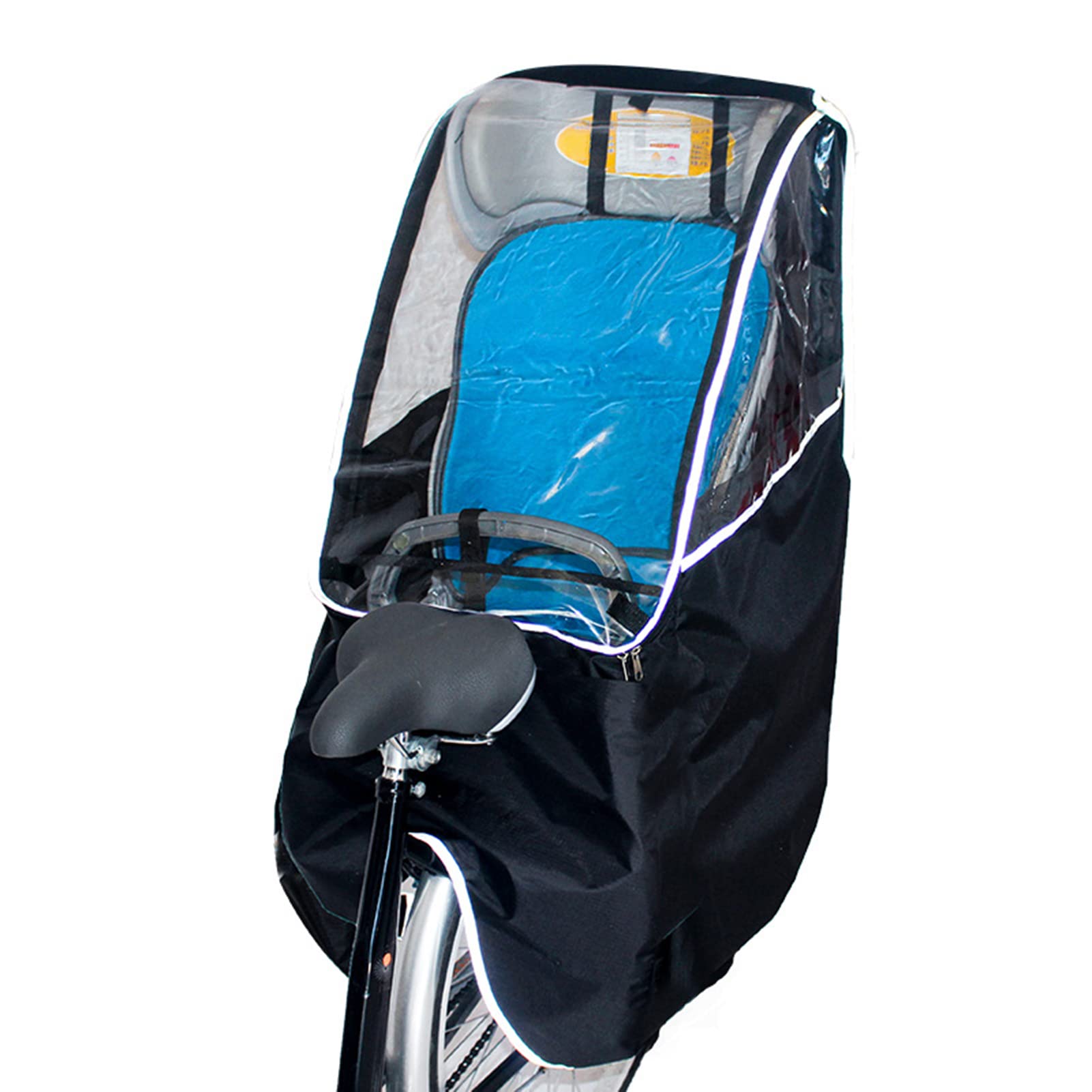 Rain Cover For Child Bike Seat Waterproof Child Bike Seat