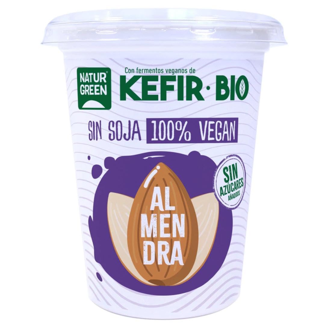 Kefir de almendra natural Bio 400g NaturGreen