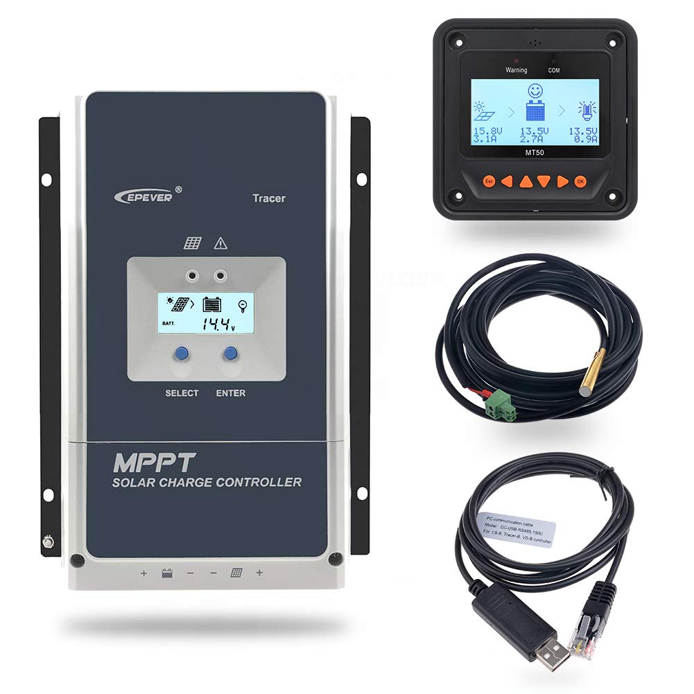 Buy Fuhuihe Epsolar MPPT Solar Charge Controller 50A Negative Ground