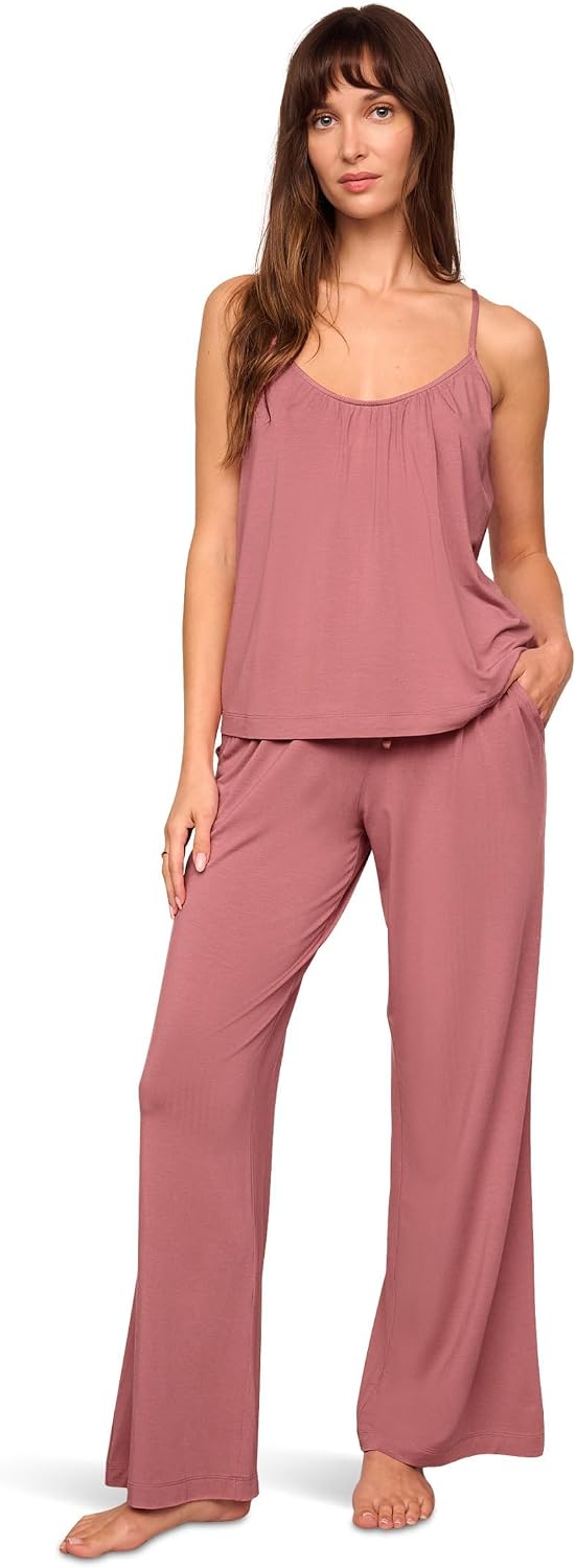 Eberjey Gisele Printed Cami & Pants PJ Set