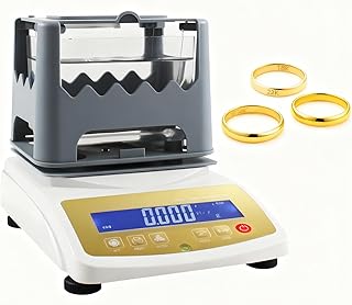 Edelmetalltester für Gold Silber Platin Echtheits- und Reinheitsprüfung mit hochpräziser Dichtemessung