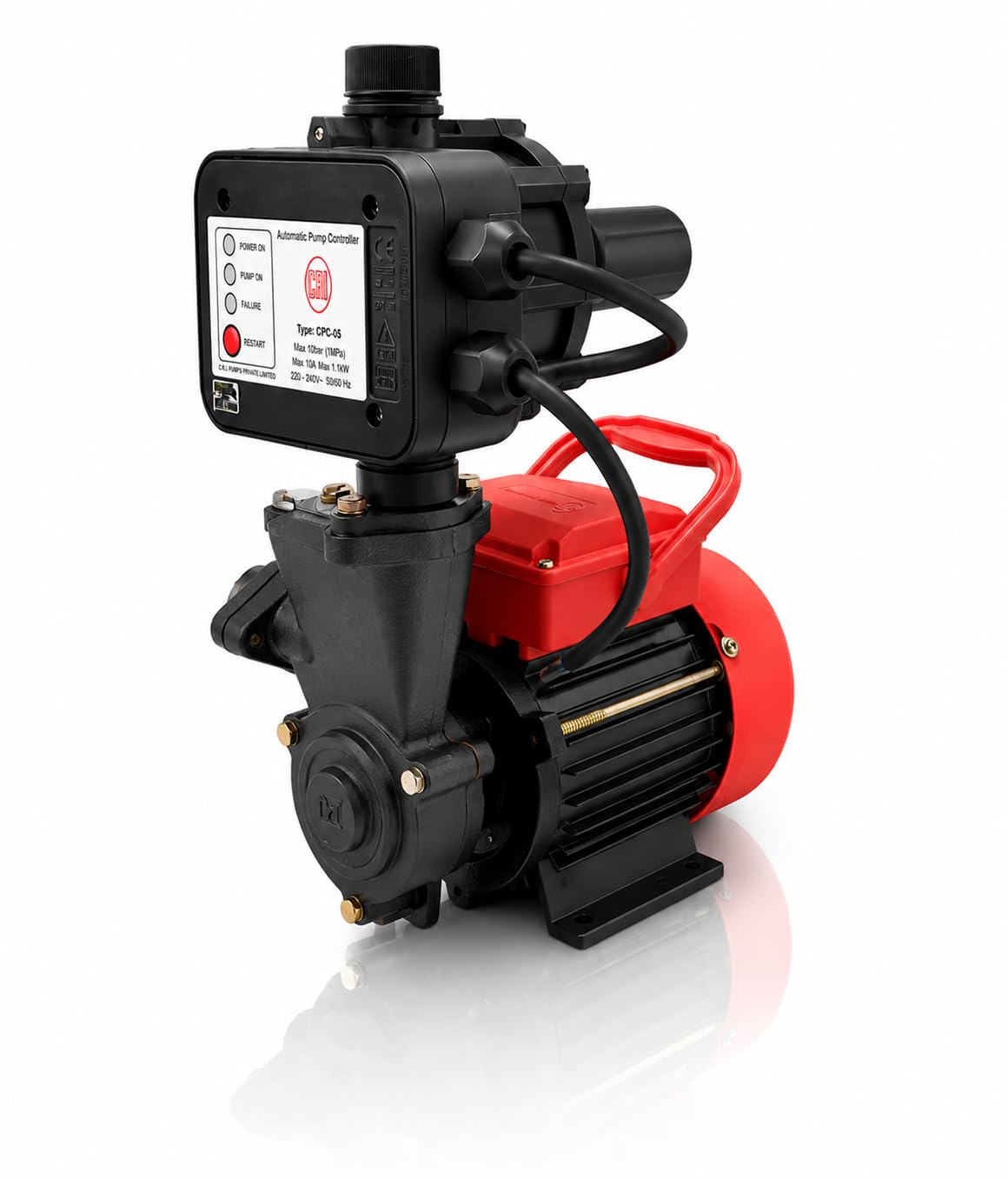 CRI PRESSURE BOOSTER PUMPSET (Automatic pump controller and 1/2 HP CRI