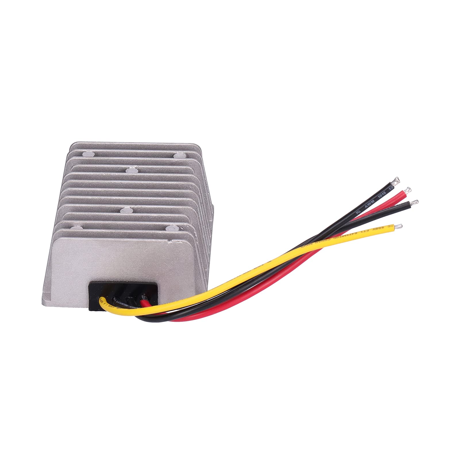 Przetwornik Napięcia Wodoodporny Transformator Napięcia IP68 Uszczelniony Regulator Przetwornica DC 8V 40V do 13,8V 20A 276W z Odlewanym Aluminiowym Radiatorem do Silników Taśmy