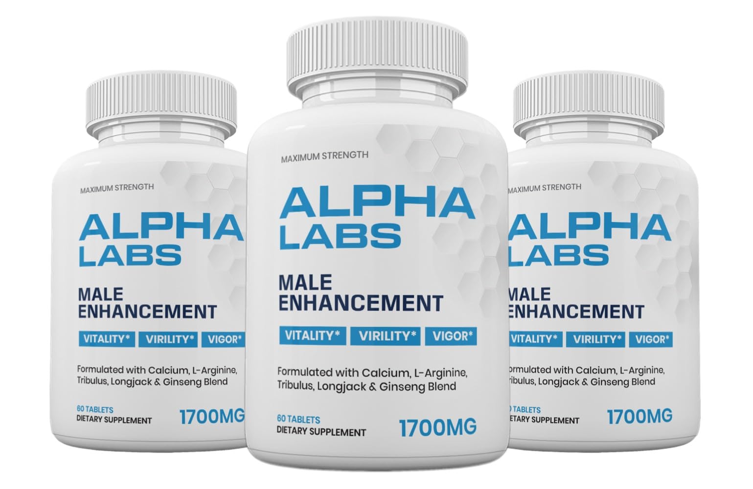 Zonata (3 Pack) Official Alpha Labs Dietary Supplement for Male, Natural Formula to Sustain Energy & Performance Levels, Alphalabs Best Reviews (180 Tablets)