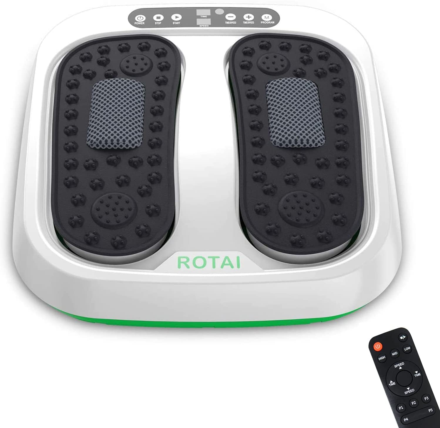ROTAI Fußmassagegerät mit Fernbedienung, Multi Relaxations und  Schmerzlinderung