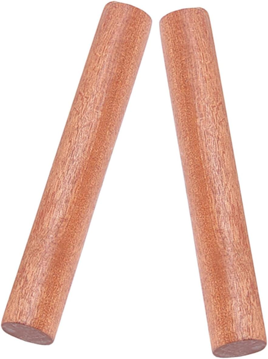 2pcs Wooden Rolling Pins 30cm Non-stick Dough Rollers for Baking Pastry Fondant Noodles Kitchen Tools for Home Cooks and Bakers