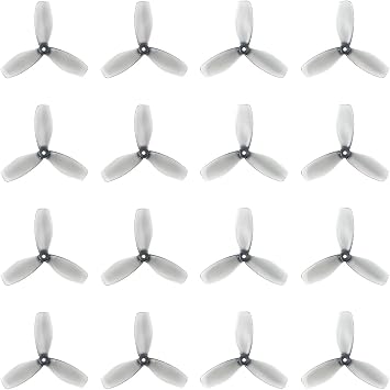 BETAFPV 16pcs 45mm 3-Blade Propeller with 1.5mm Shaft Hole Lightweight Compatible for 1102 Brushless Motor Like Aquila16 Brushless Quadcopter