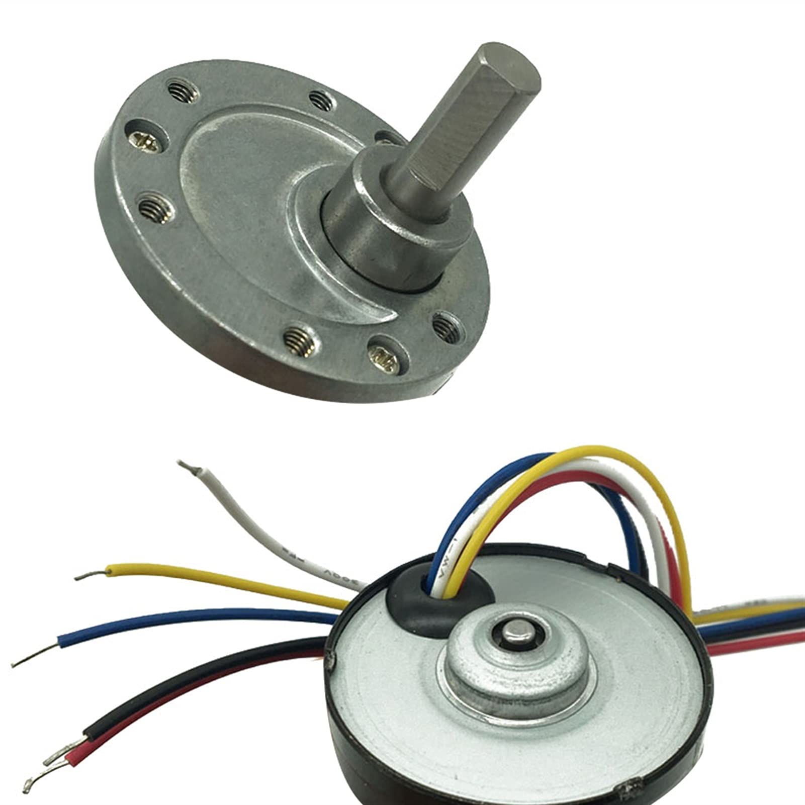 PYouo-DC silnik przekładniowy, 1 2 V, 24 V, 5-1270 obr./min, wysoki moment obrotowy 3,5 kg, bezszczotkowy silnik z metalowymi zębatkami, cichy hałas, odwrotny, długa żywotność sygnału,