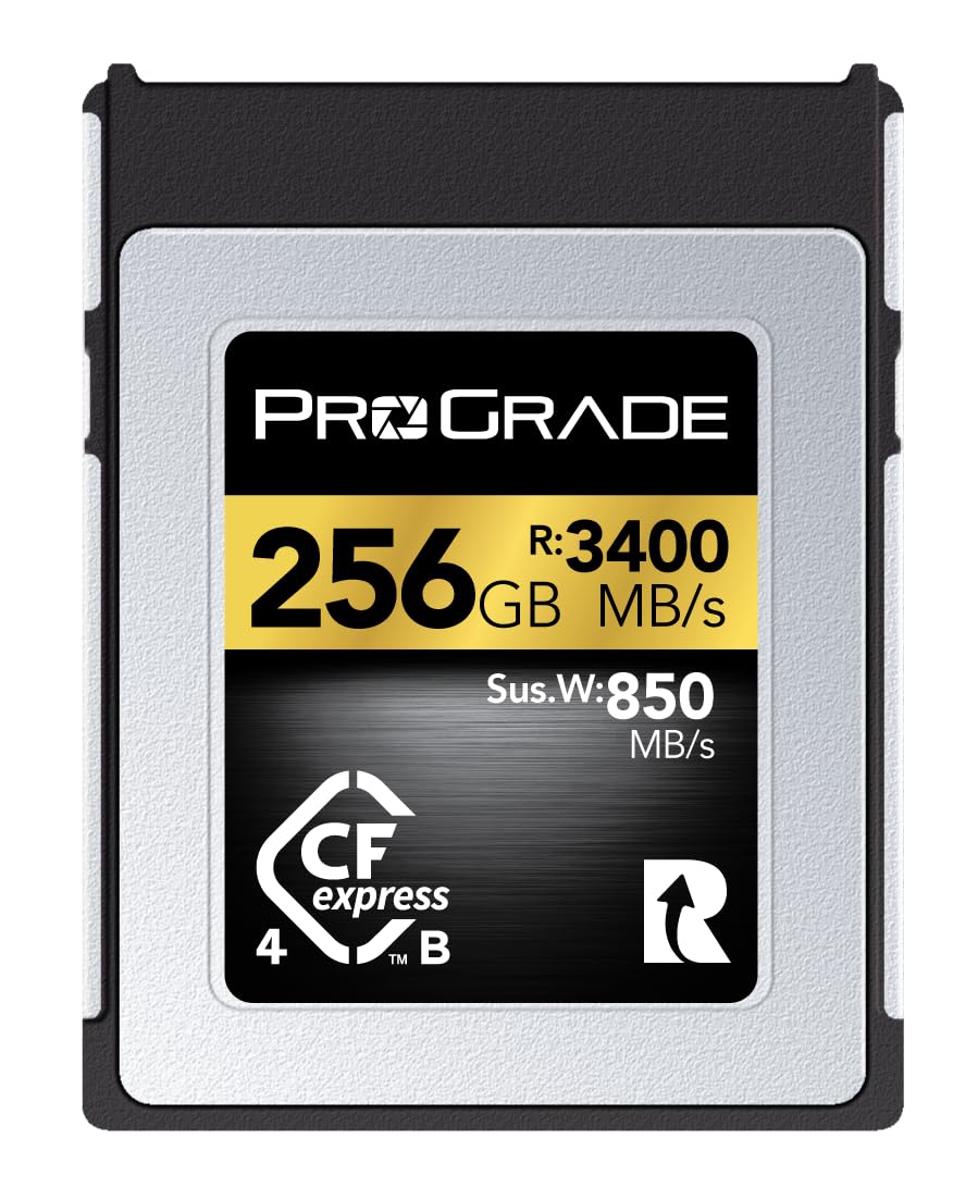 Amazon | ProGrade Digital CFexpress 4.0 Type B GOLD 256GB メモリー  