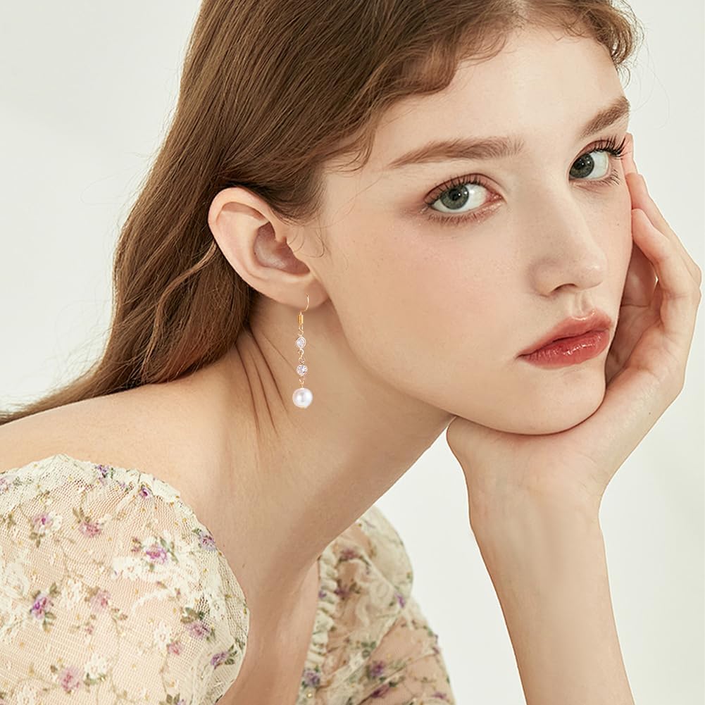 UNICRAFTALE 100Pcs Flat Round Birthstone Charms Glass Rhinestone Links Crystal Charms Clear Glass Charm Metal Diamond Connectors Charm for Earring Necklace Bracelet Keychain Making - Image 6