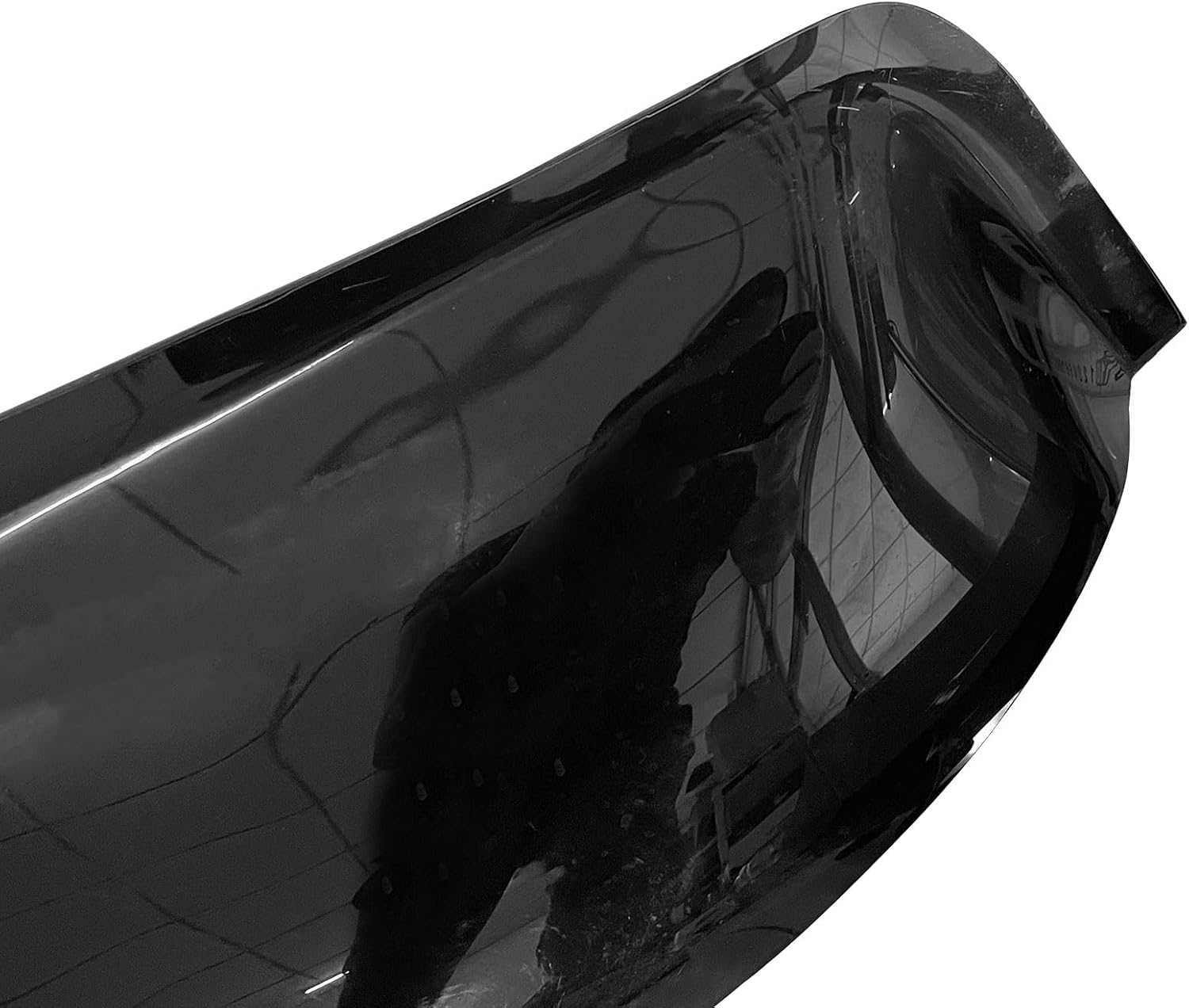 FREEMOTOR802® Rear Window Roof Spoiler Wing Trim, Compatible with 1997-2001 Honda Prelude, Exterior Body Replacement Parts, Translucent Acrylic