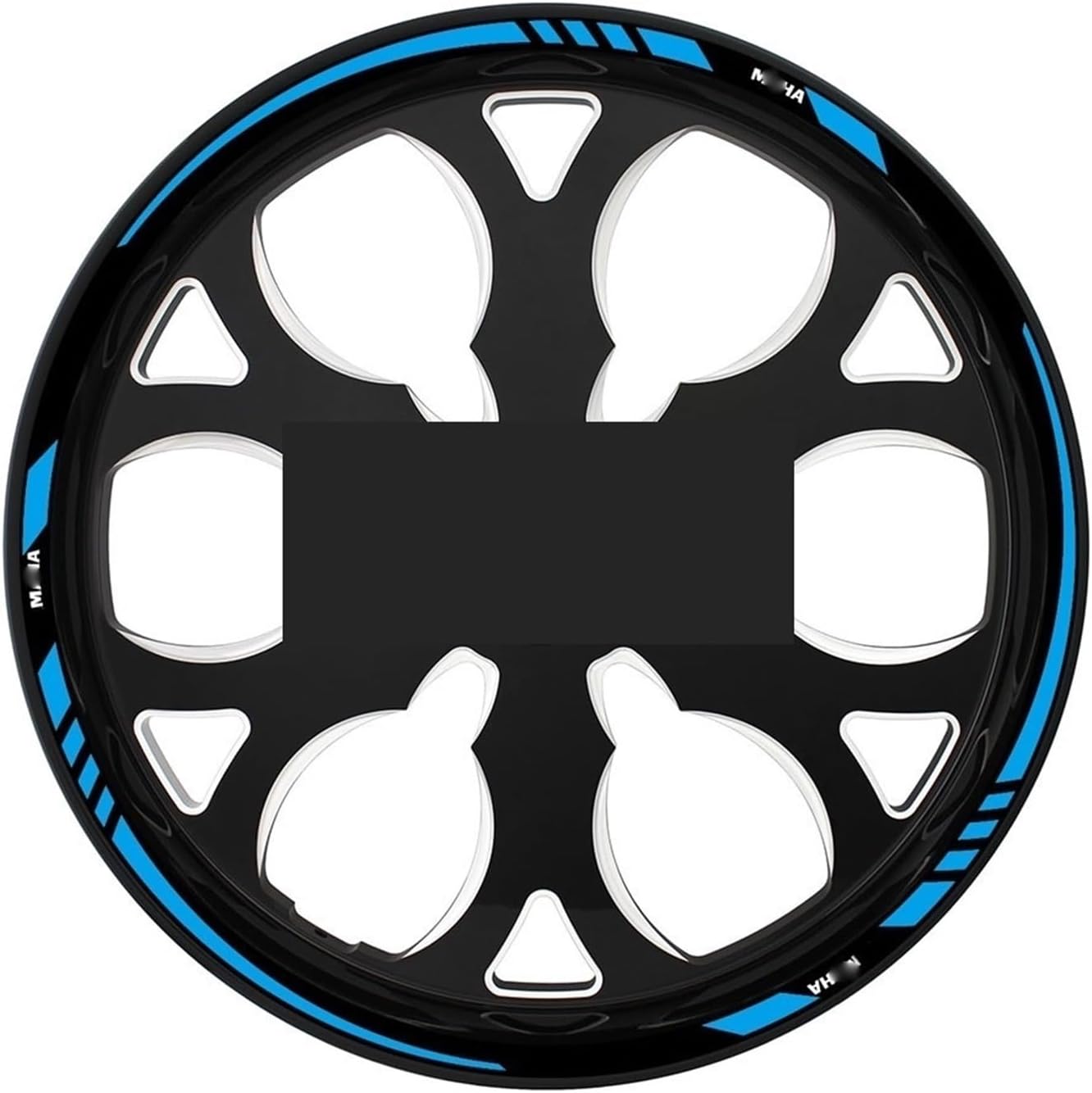 Motorbike Wheel Stickers for Y&AMAHA for MT09 for MT03 for MT07 for R1 for R3 for R6 for FZ07 for YZF Motorcycle Sticker Wheel Rim Decal Wheel Stickersc Rim Decals(5)