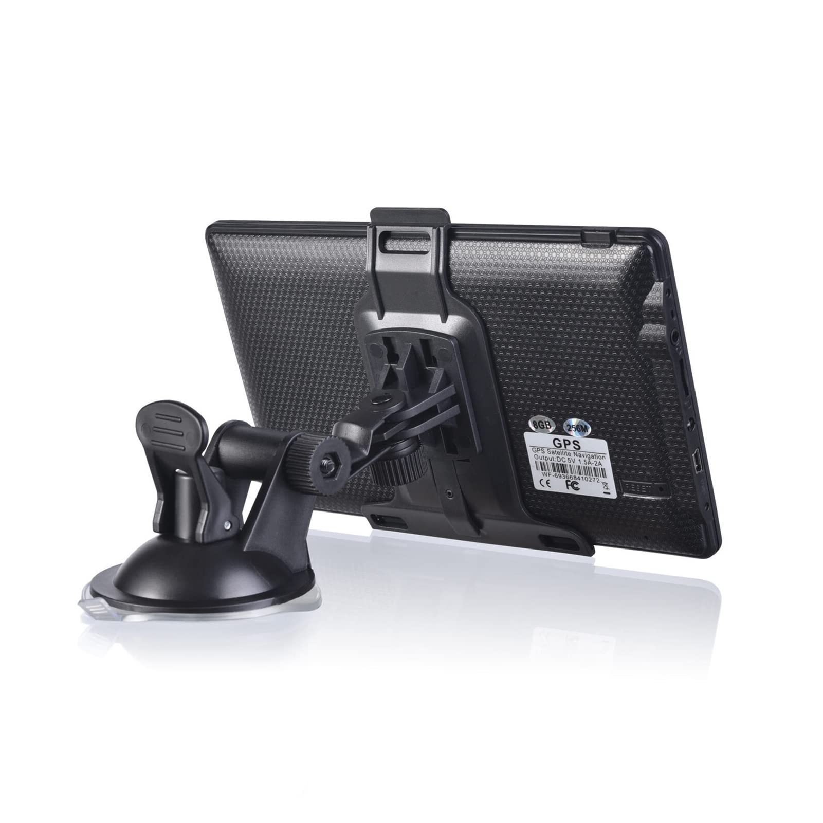 Navigazione GPS per camion, camper, auto Capacità Capacitivo 800 * 480 Capacità 8G256MB +. Sunshade Bluetooth. Avin. Mappa Navitel Europe Mappa Sat Nav Truck GPS Navigazione Facile da usare (Size : 8