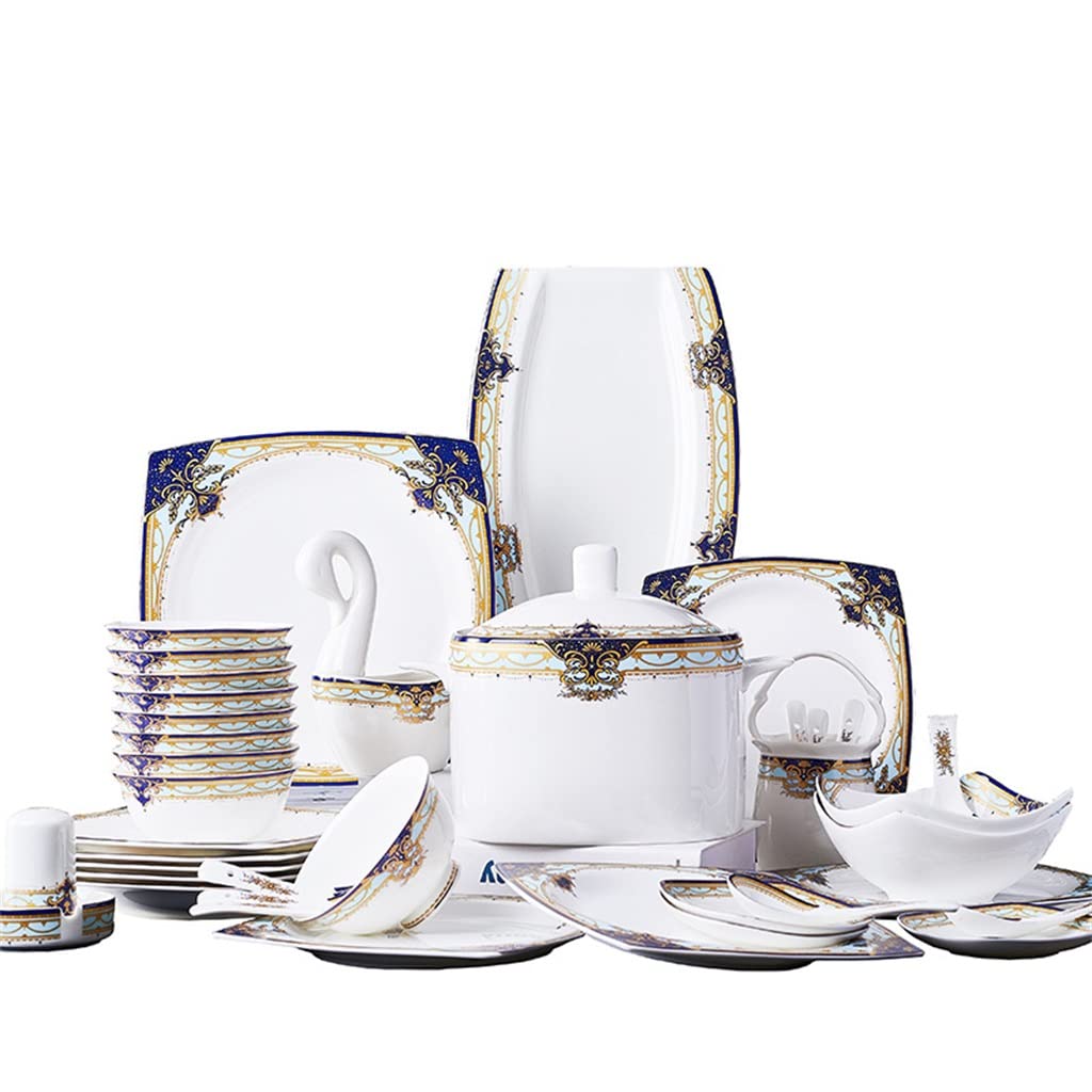 Zestawy stołowe, Ceramiczna zastawa stołowa, Europejska zastawa stołowa, Ceramiczny zestaw misek i talerzy
