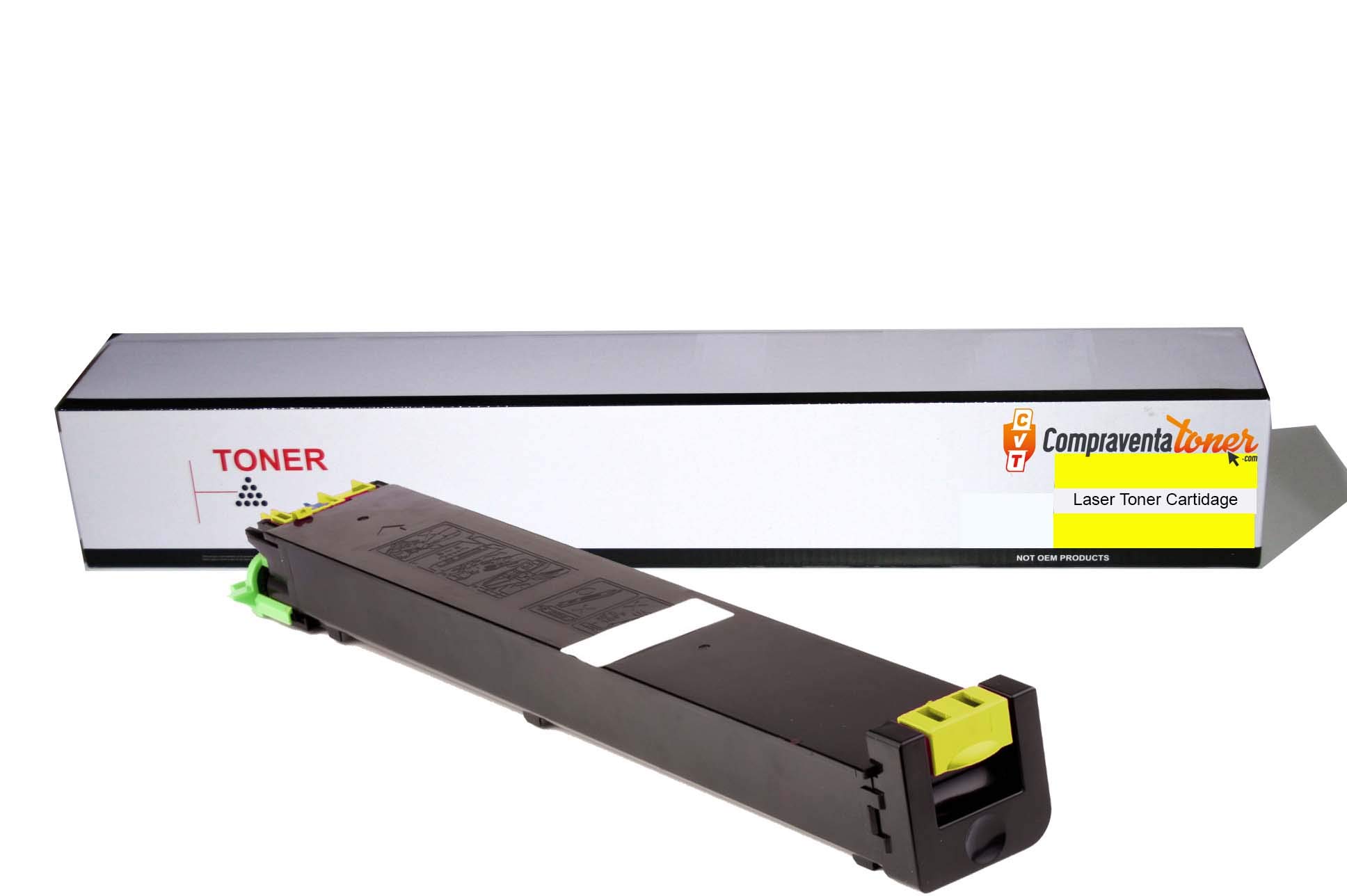 Tinta Compatible Toner Generico Para Sharp Mx51 Amarillo Mx-51Gtya
