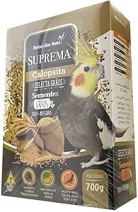 Ração Suprema Calopsita Reino das Aves